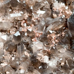 Close up of Smoky Quartz crystals
