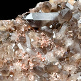 close up of Smoky Quartz crystals
