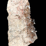 Side view of Granite Pegmatite and Smoky Quartz crystals