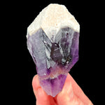 Snow Capped Amethyst from Karur, India