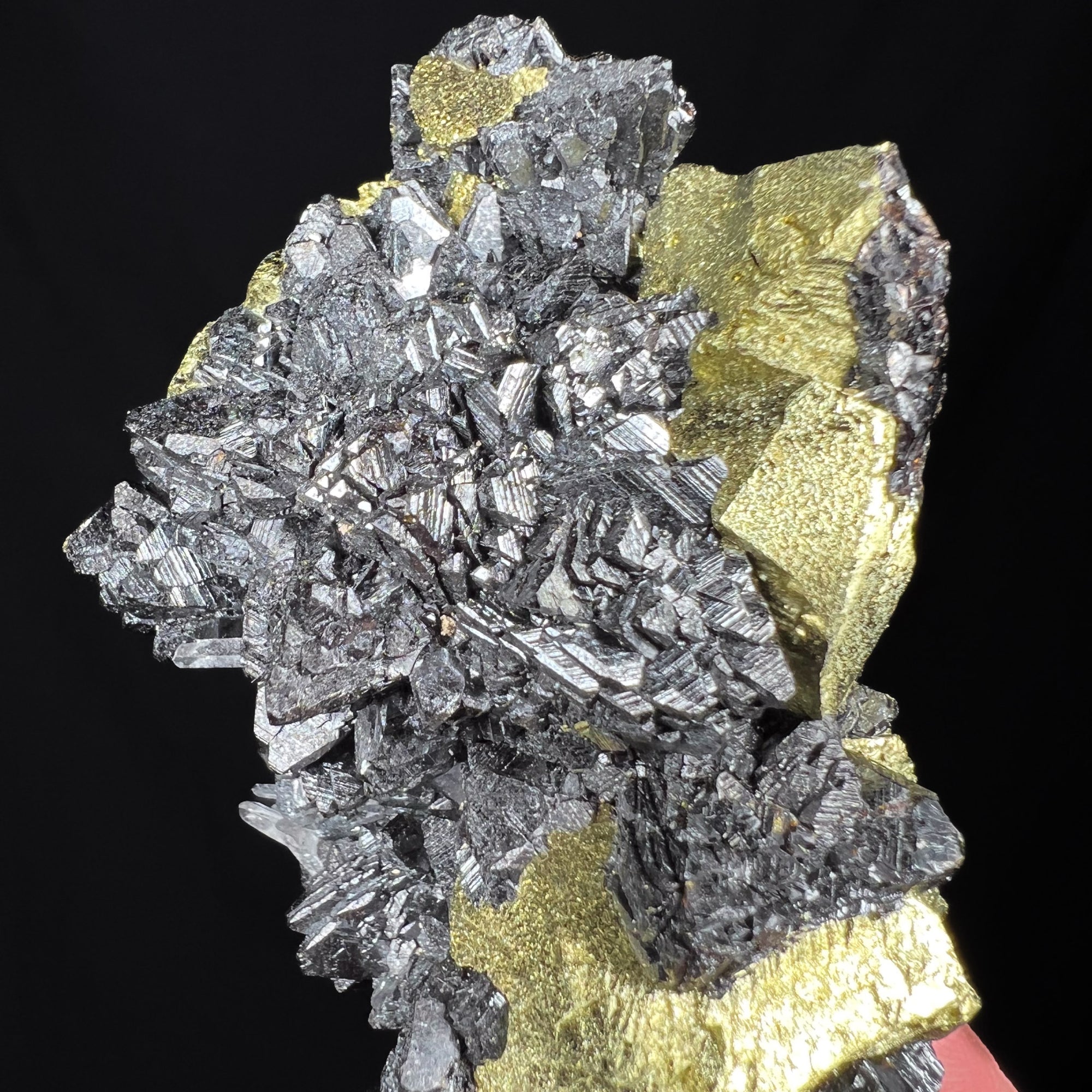 Chalcopyrite with Sphalerite and Quartz from Krushev dol Mine, Bulgaria