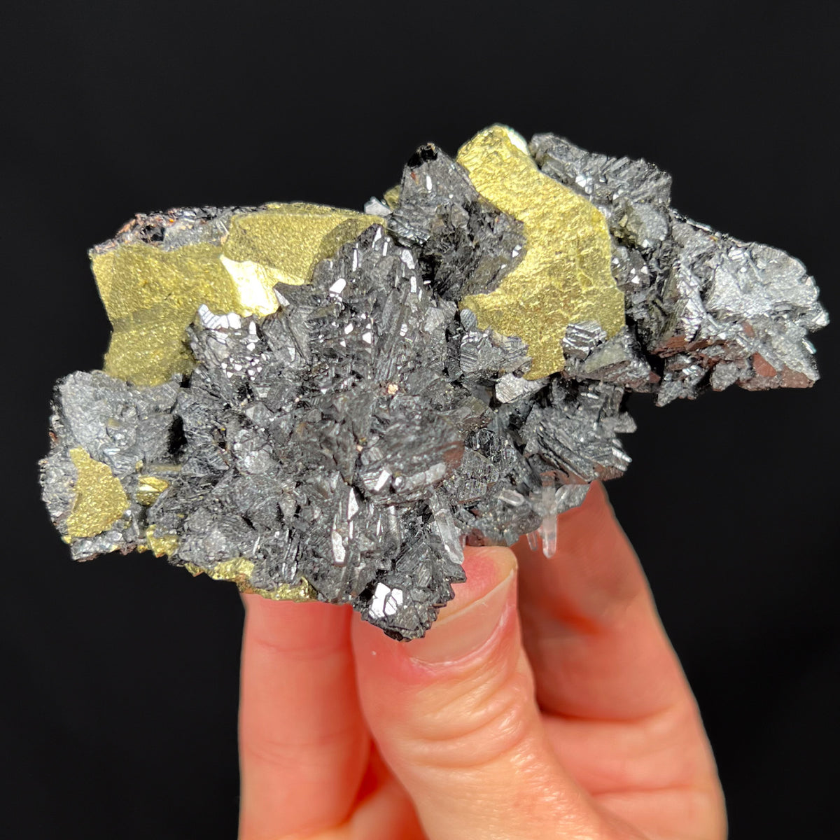 Chalcopyrite with Quartz and Sphalerite from Bulgaria