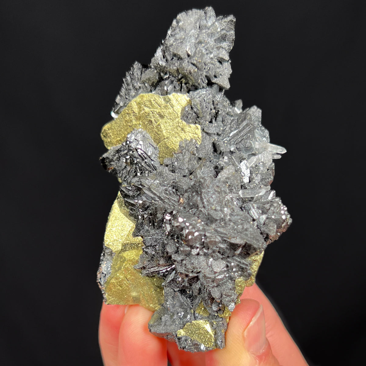 Chalcopyrite with Sphalerite Crystals from Bulgaria