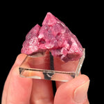 Pink and red crystal of Spinel