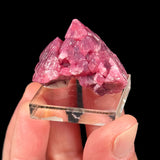 Pink and red crystal of Spinel