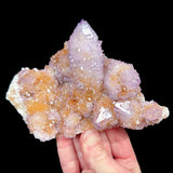 Spirit Quartz Amethyst crystal cluster from South Africa