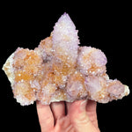 Spirit Quartz Amethyst crystal cluster from South Africa