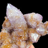 Close up of Amethyst variety Spirit Quartz
