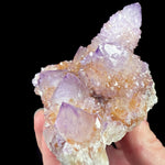 Close up of Spirit Quartz Amethyst