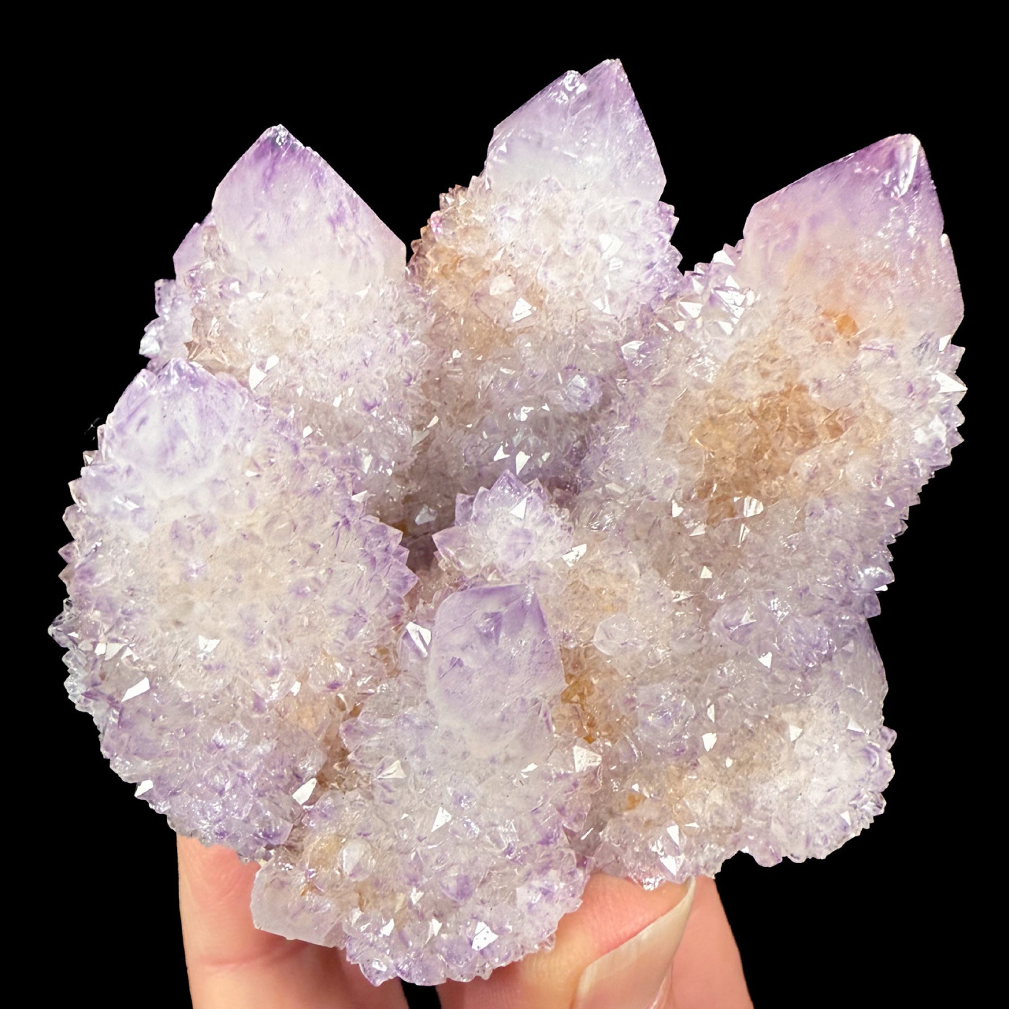 Amethyst variety Spirit Quartz or Cactus Quartz