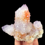 Spirit Quartz Amethyst from South Africa with Purple and Red crystals