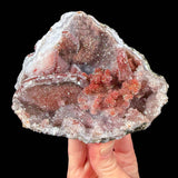 Drusy Quartz Stalactitic Geode from Morocco