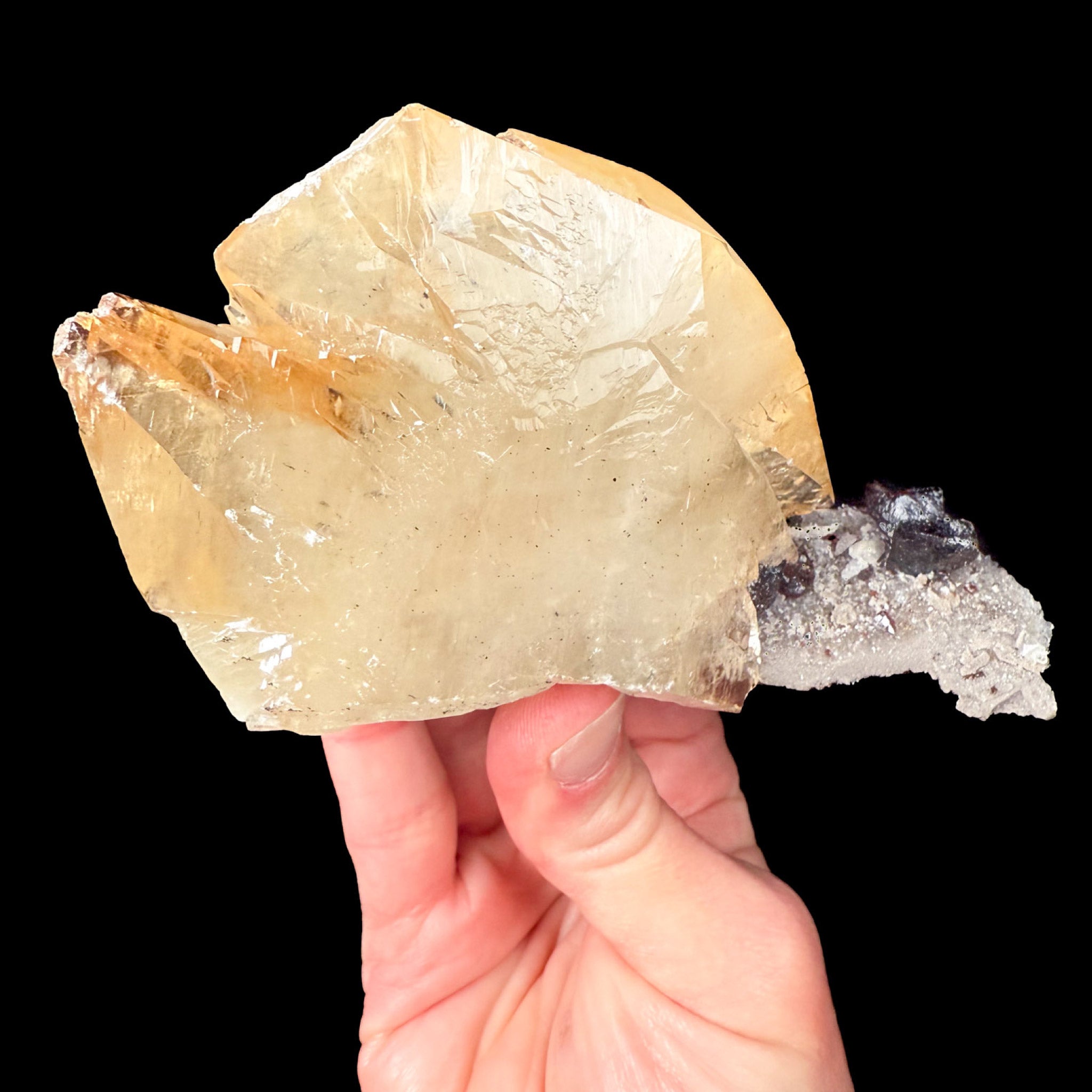 Calcite with Sphalerite