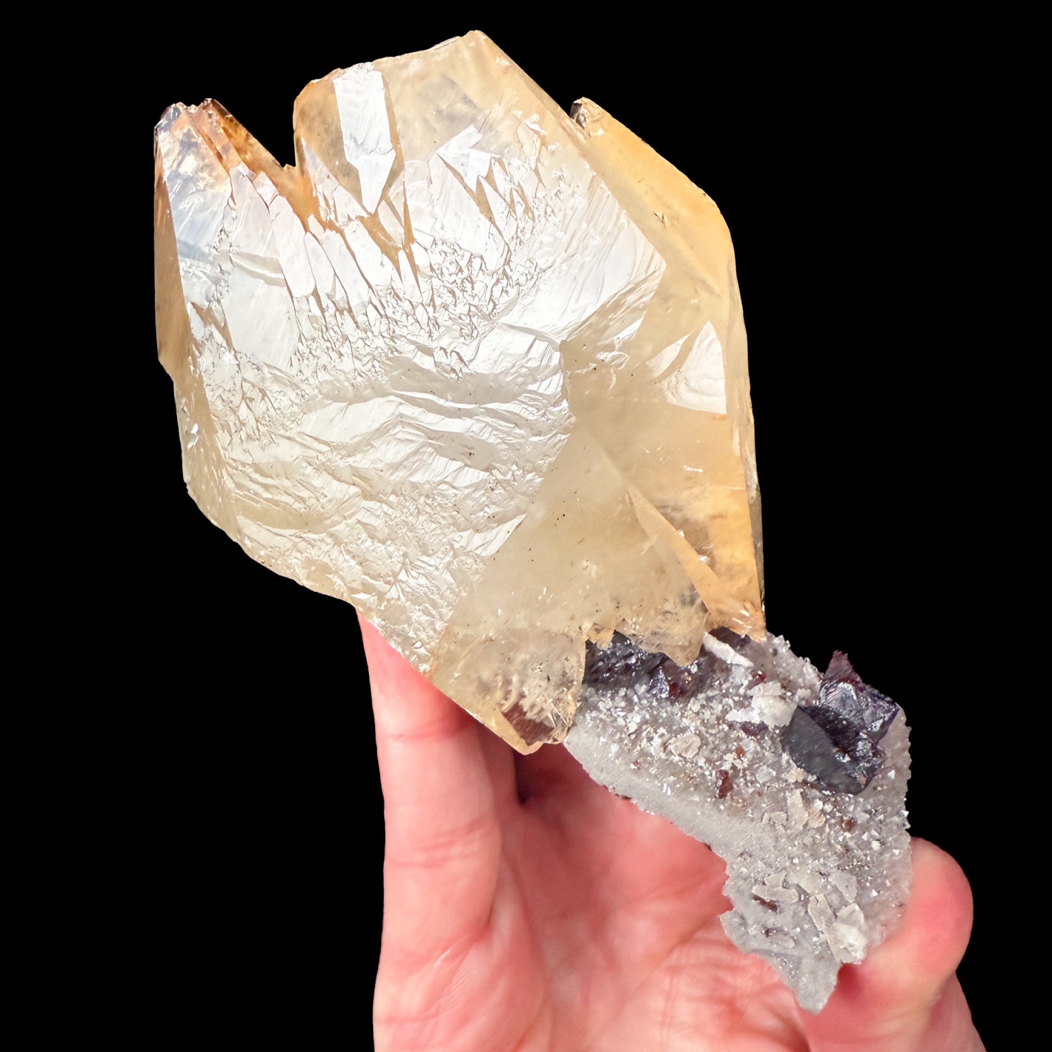 Mineral Specimen of Calcite and Sphalerite