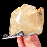 Ruby Sphalerite with Stellar Beam Calcite