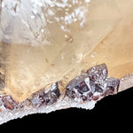 Close up of Ruby colored Sphalerite Crystals