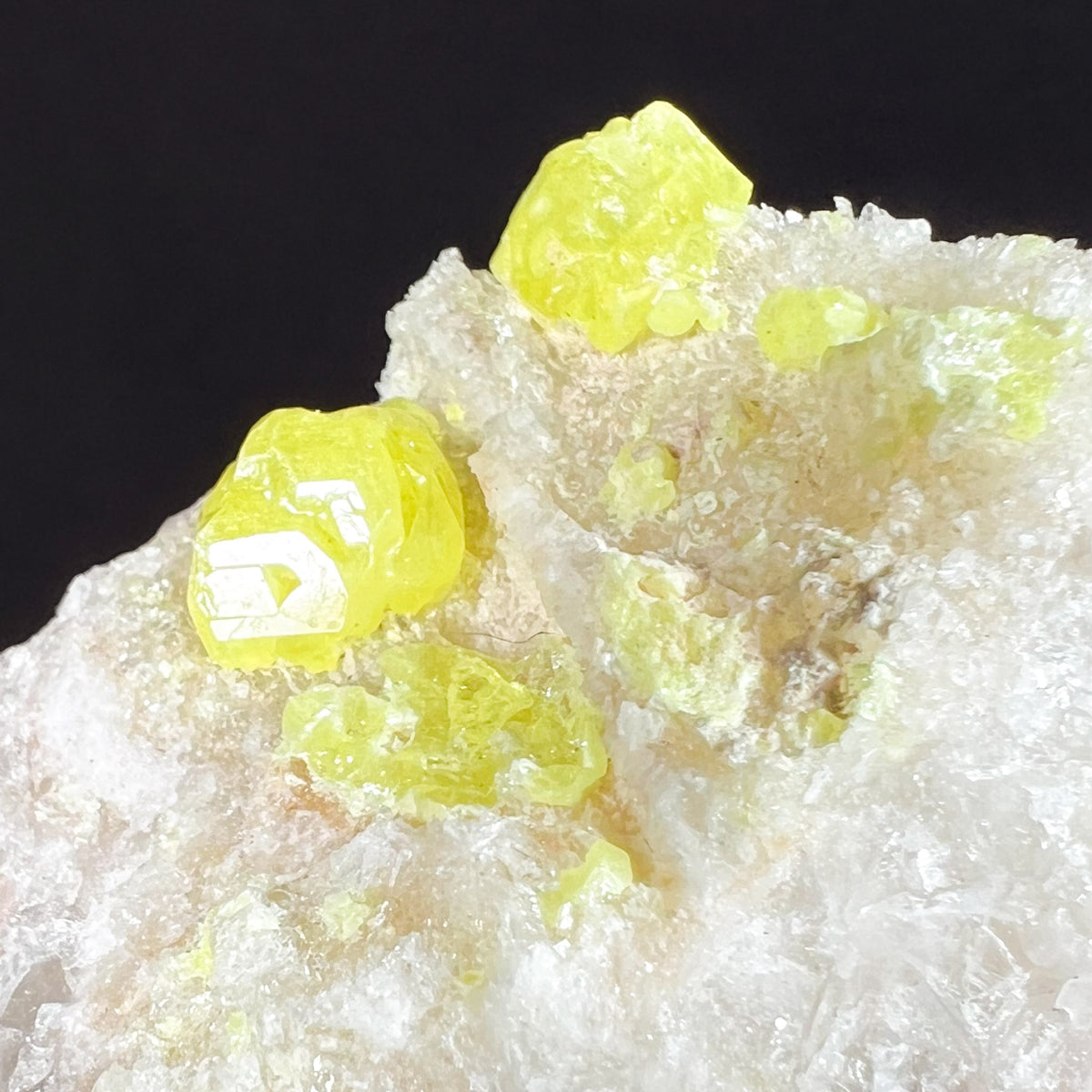 Native Sulfur Crystals