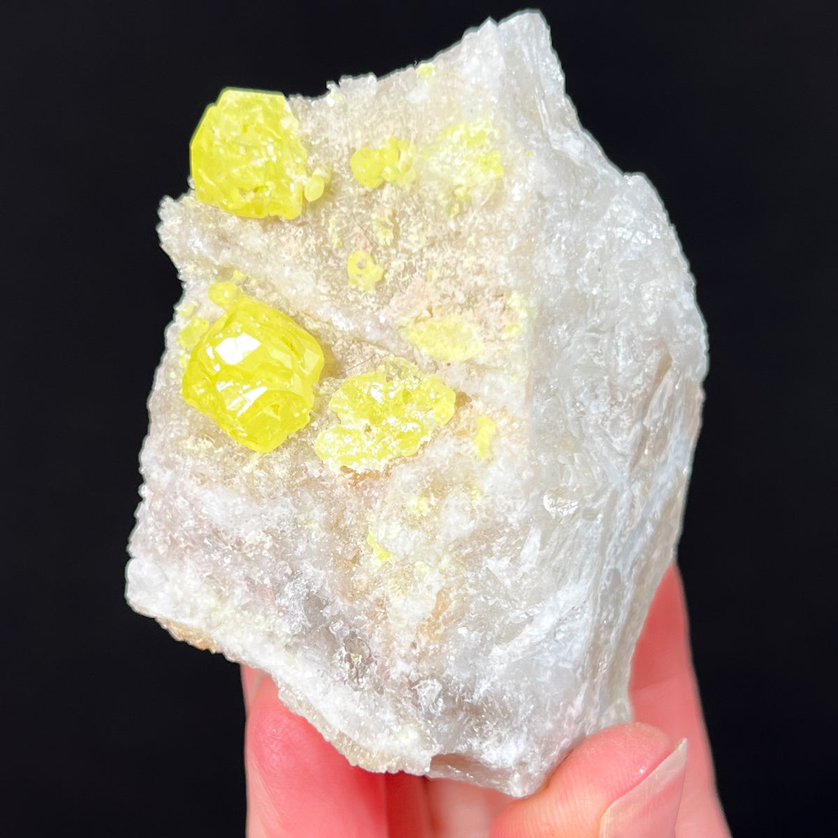 Sulfur Crystal Mineral Specimen
