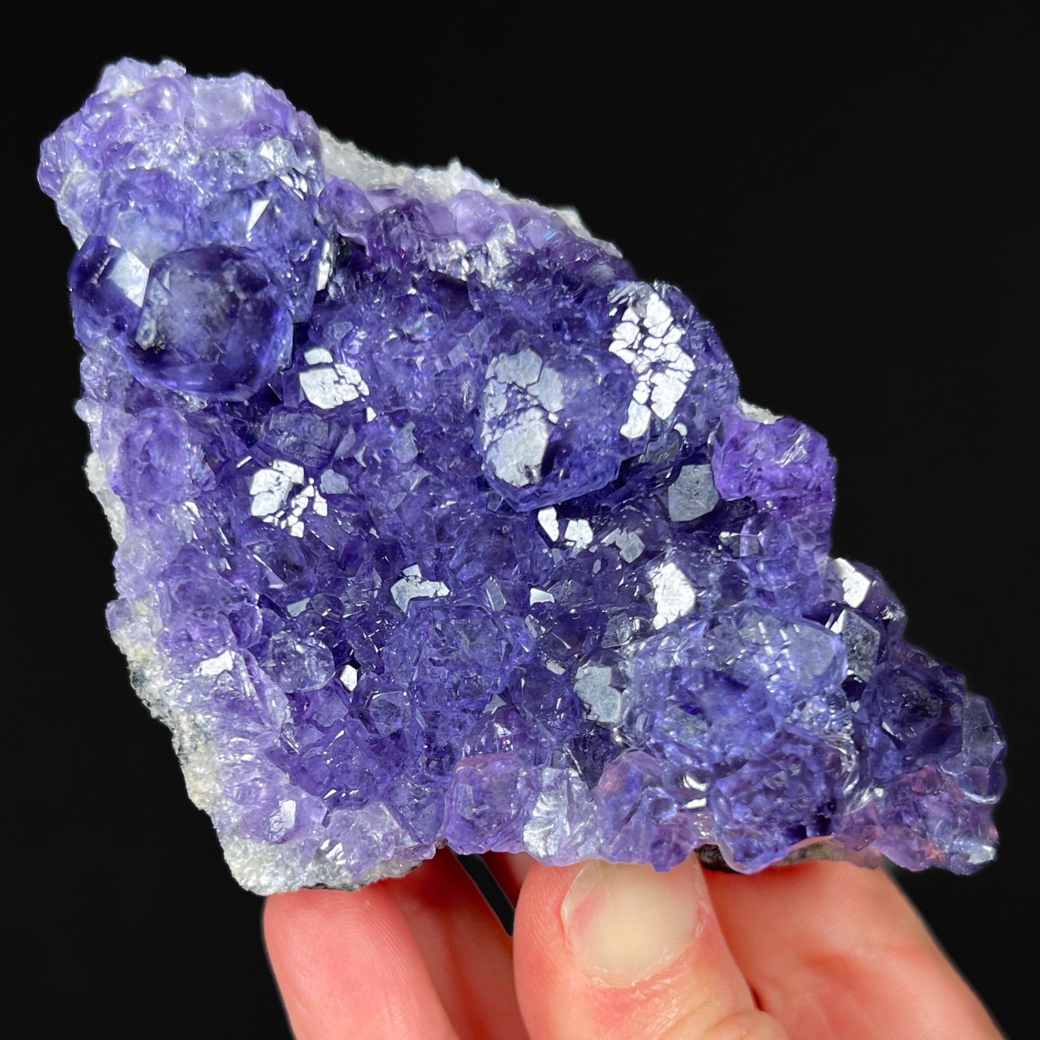 Tanzanite colored Fluorite from Fujian, China