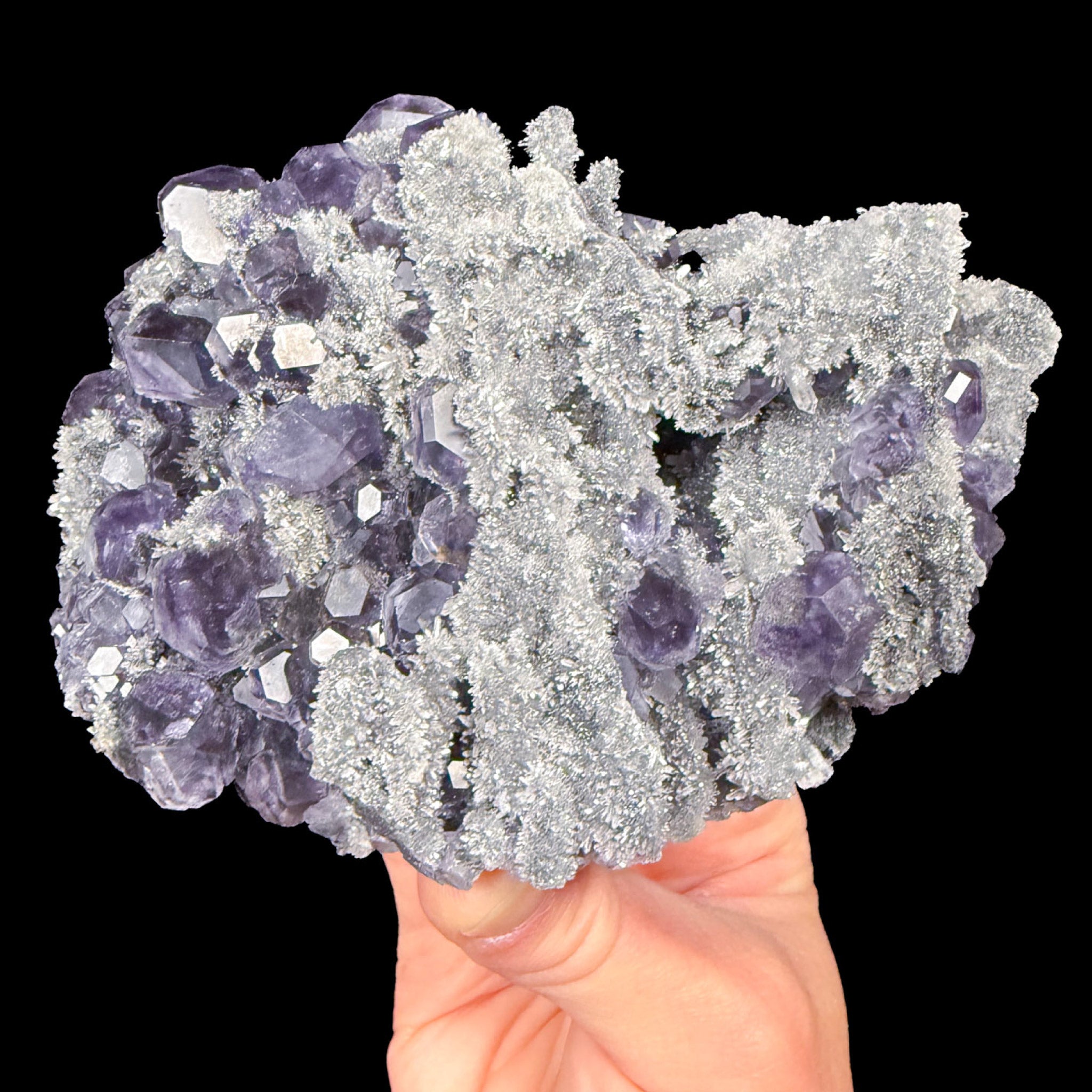 Purple Fluorite Crystal Specimen