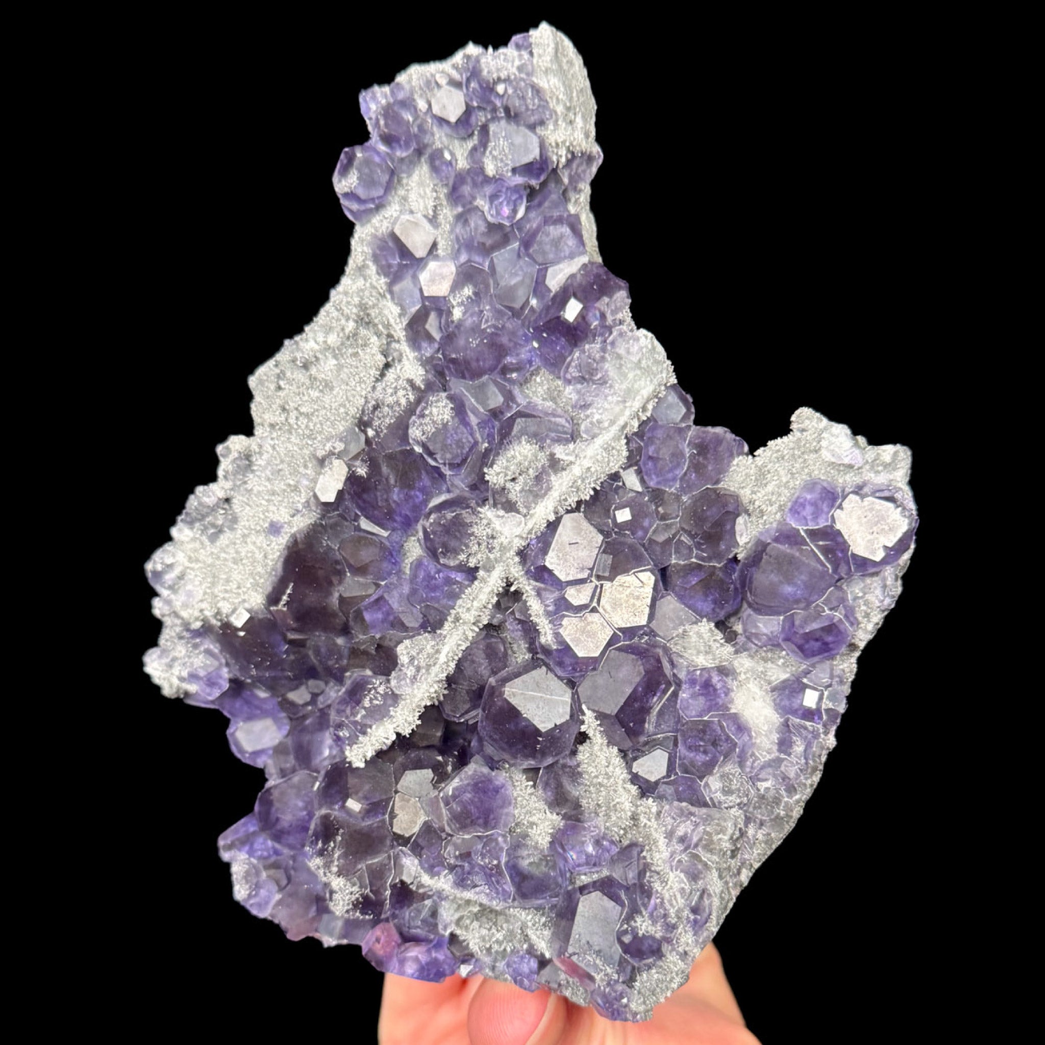 Tanzanite Fluorite and Quartz Mineral Specimen from China