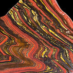 Close up of Tiger Iron banding