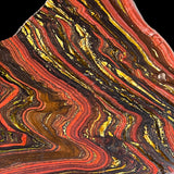 Close up of Tiger Iron banding
