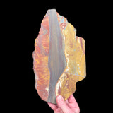 Unpolished back side of Tiger Iron Slab