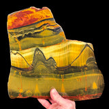 Tiger Eye Tiger Iron Slice from Marra Mamba Formation Western Australia