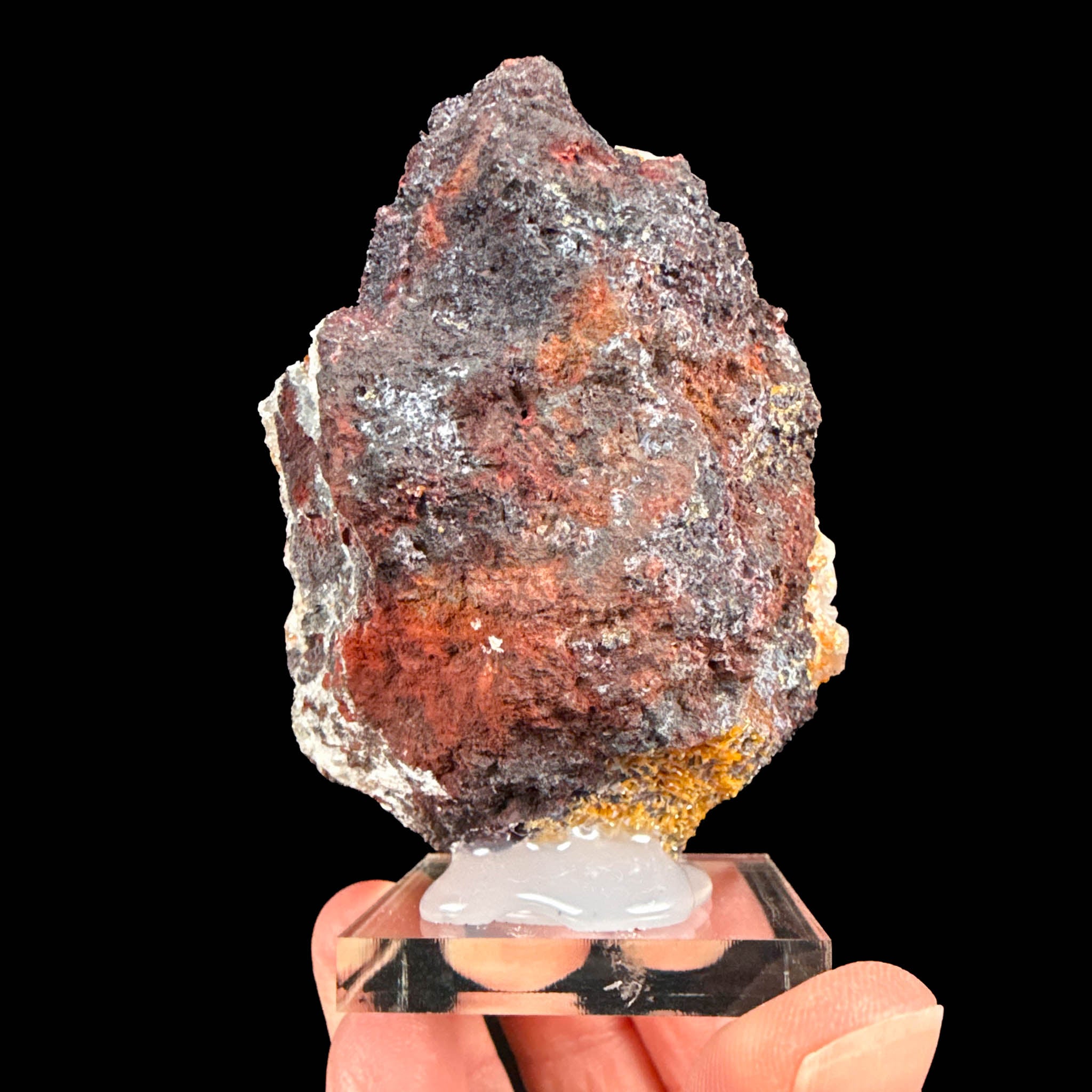 Back side of Vanadinite specimen