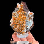 Vanadinite with Calcite - Old Yuma Mine, Arizona
