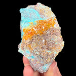 Wulfenite and Chrysocolla from Rowley Mine, Arizona