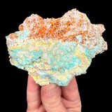 Wulfenite and Chrysocolla from Rowley Mine, Arizona