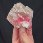 Video of Raspberry Calcite with Mesolite