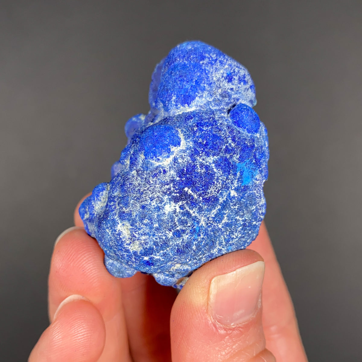 Exterior of an Azurite Geode or Nodule