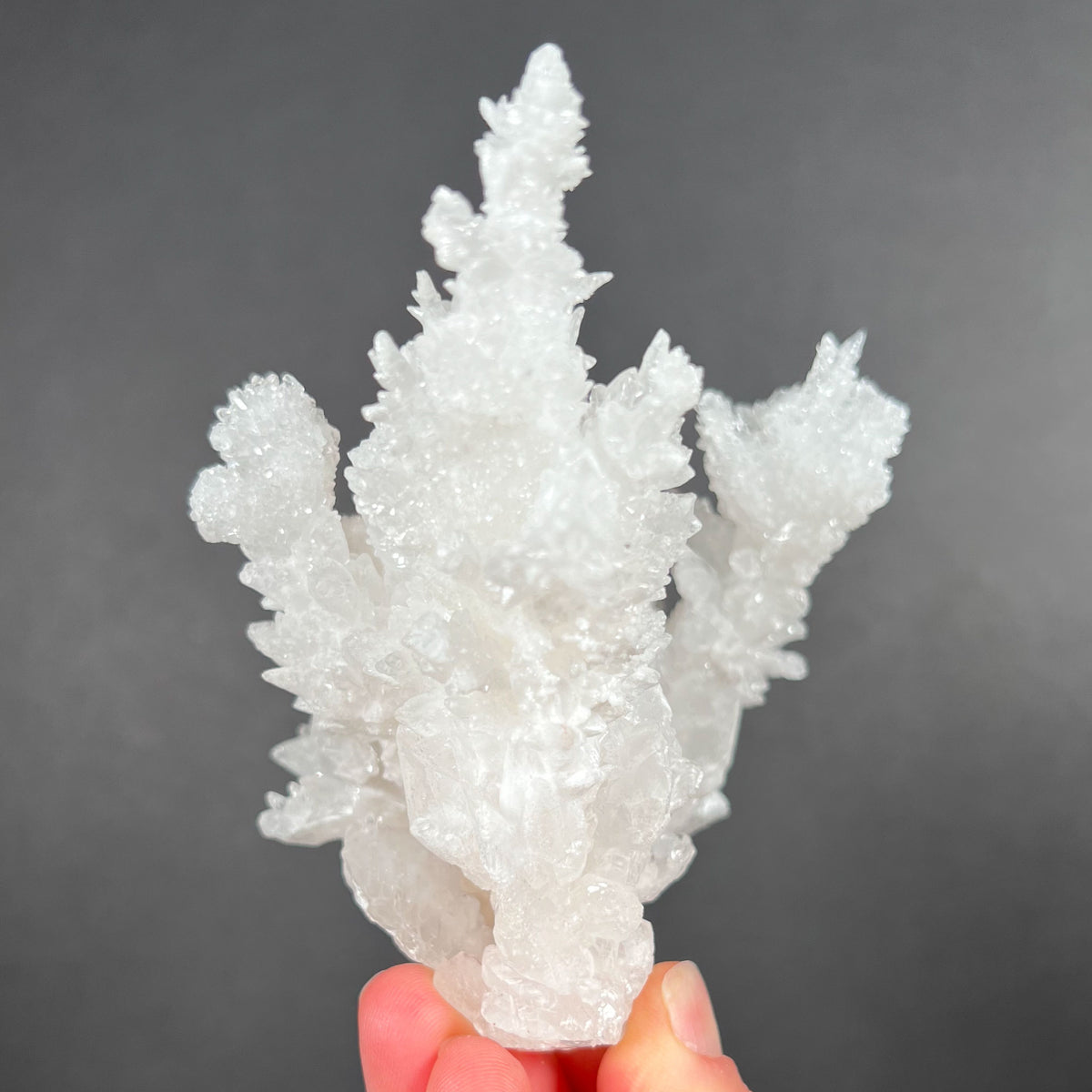 White Crystals of Calcite