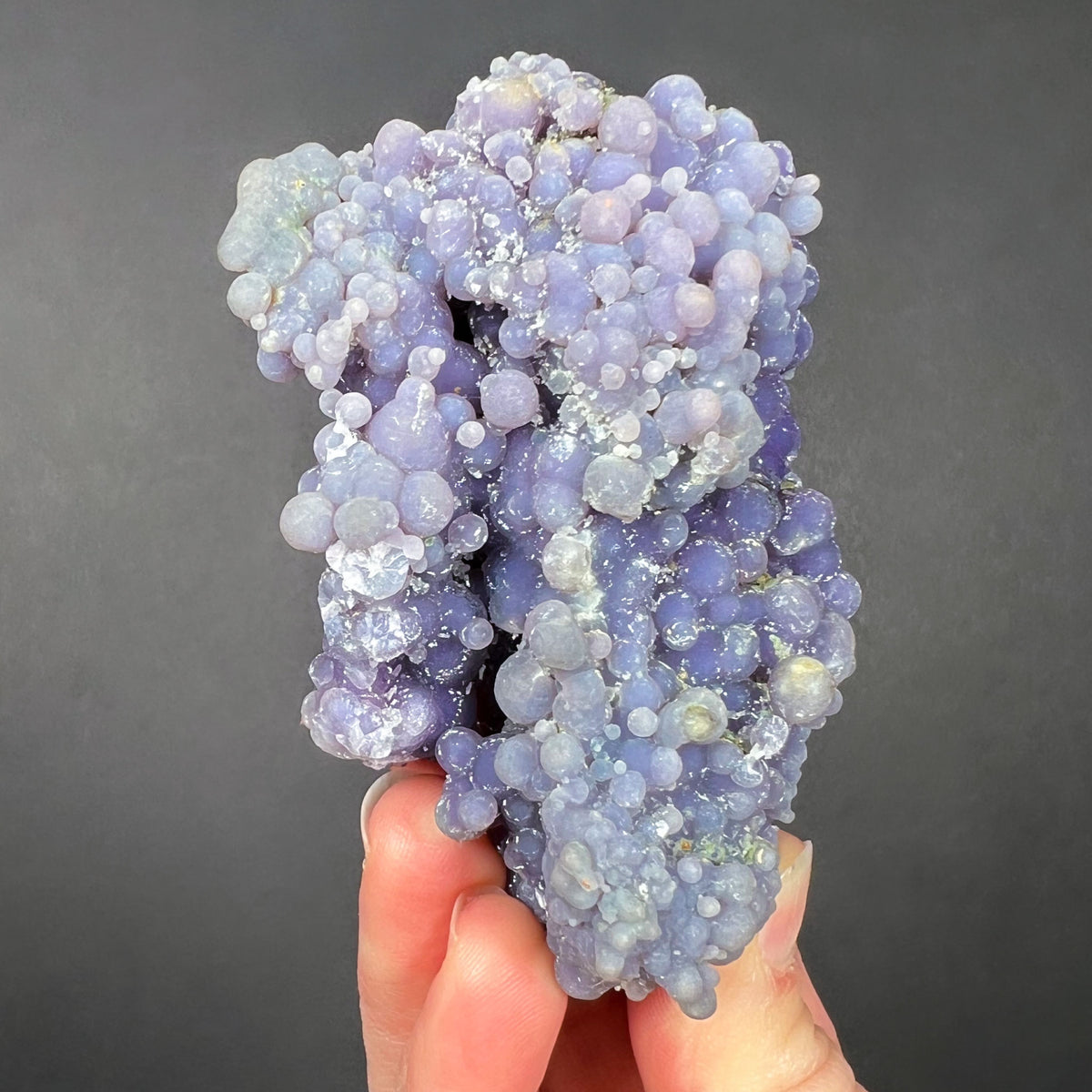 Grape Agate Chalcedony Crystal Cluster