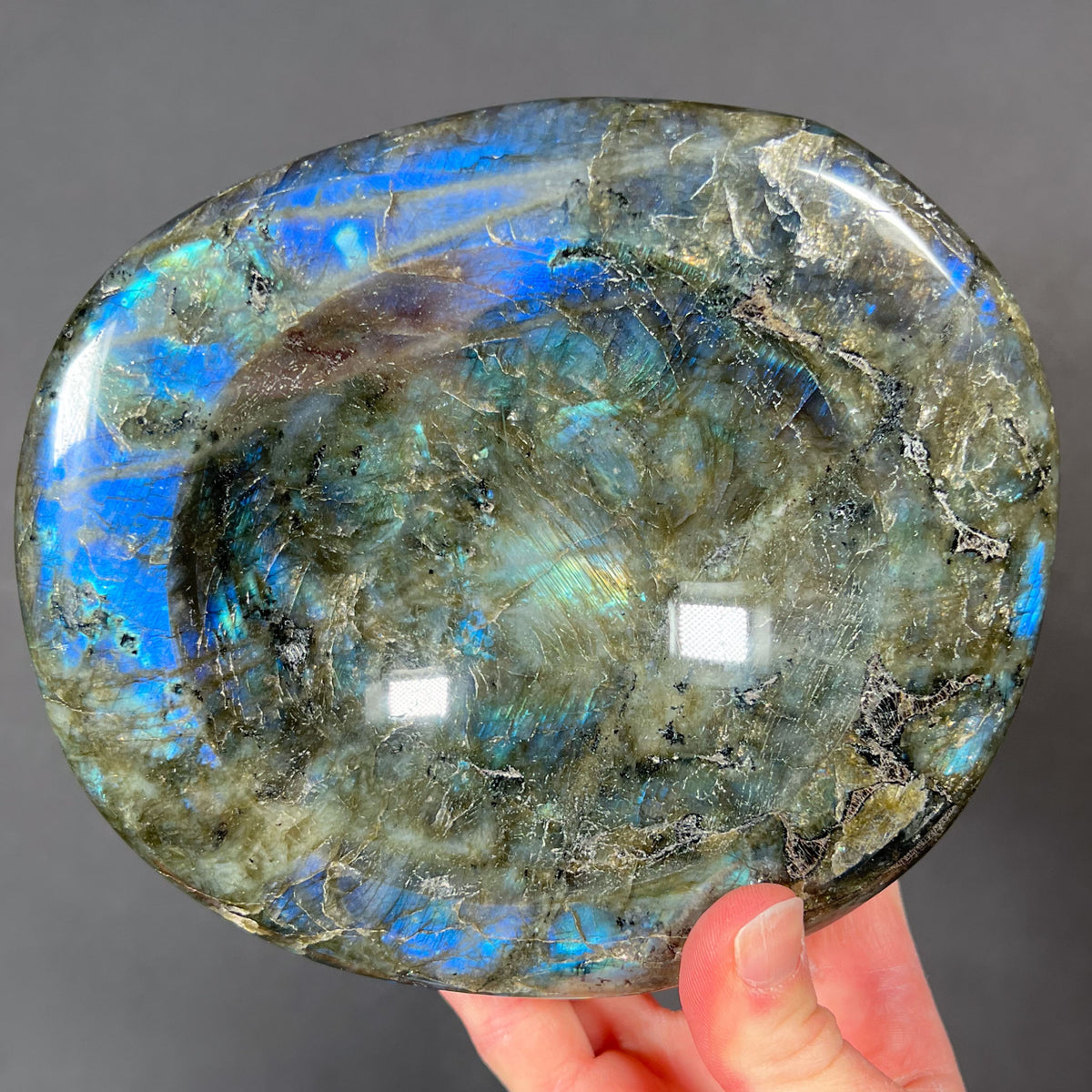 Home Decor Labradorite Bowl