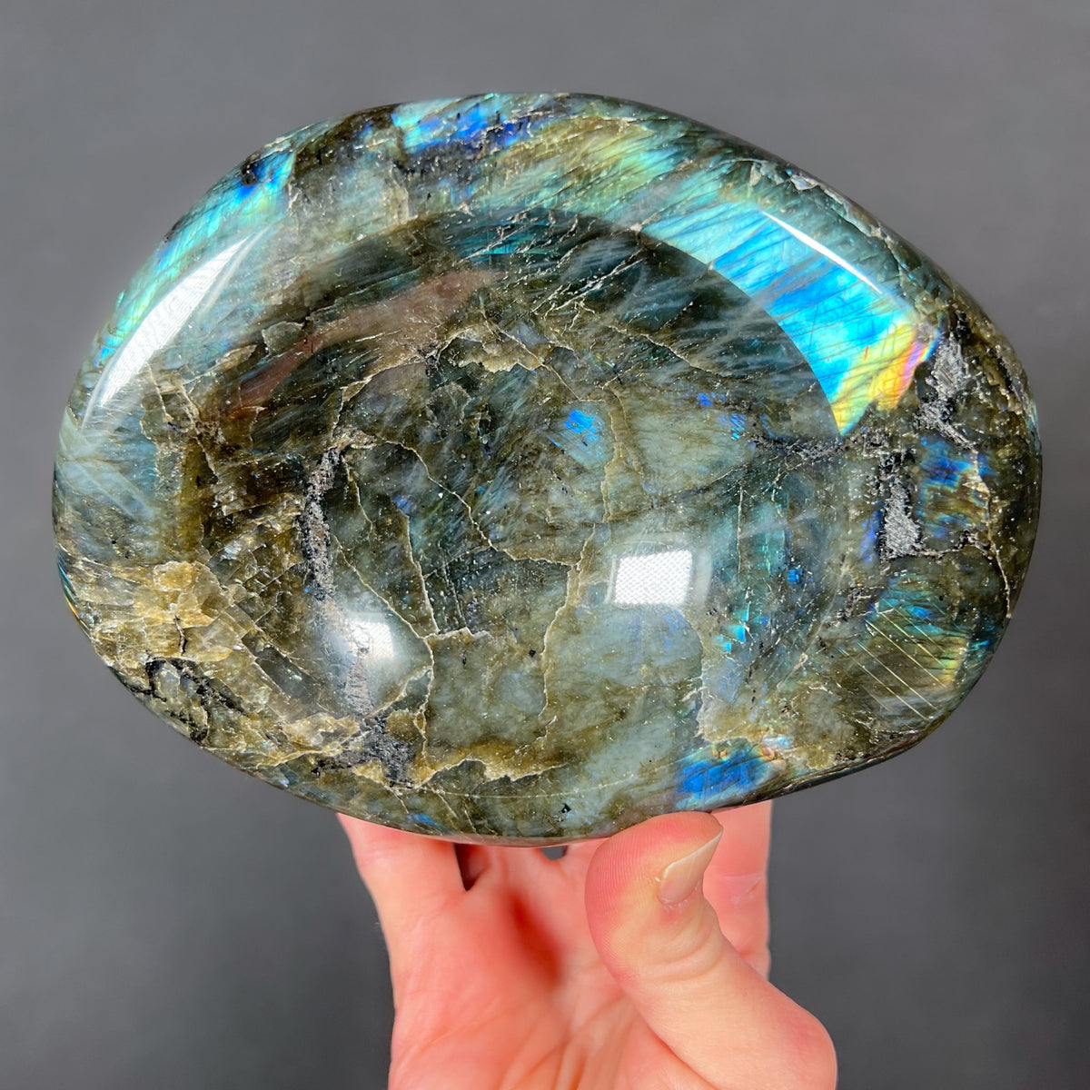 Labradorite Stone Dish