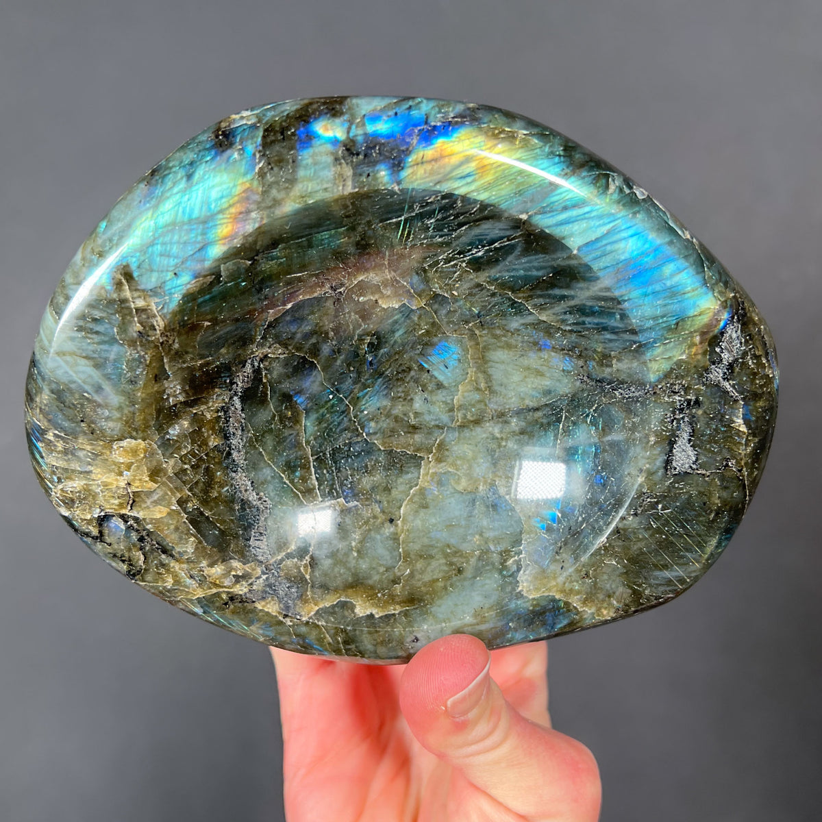 Labradorite Stone Bowl