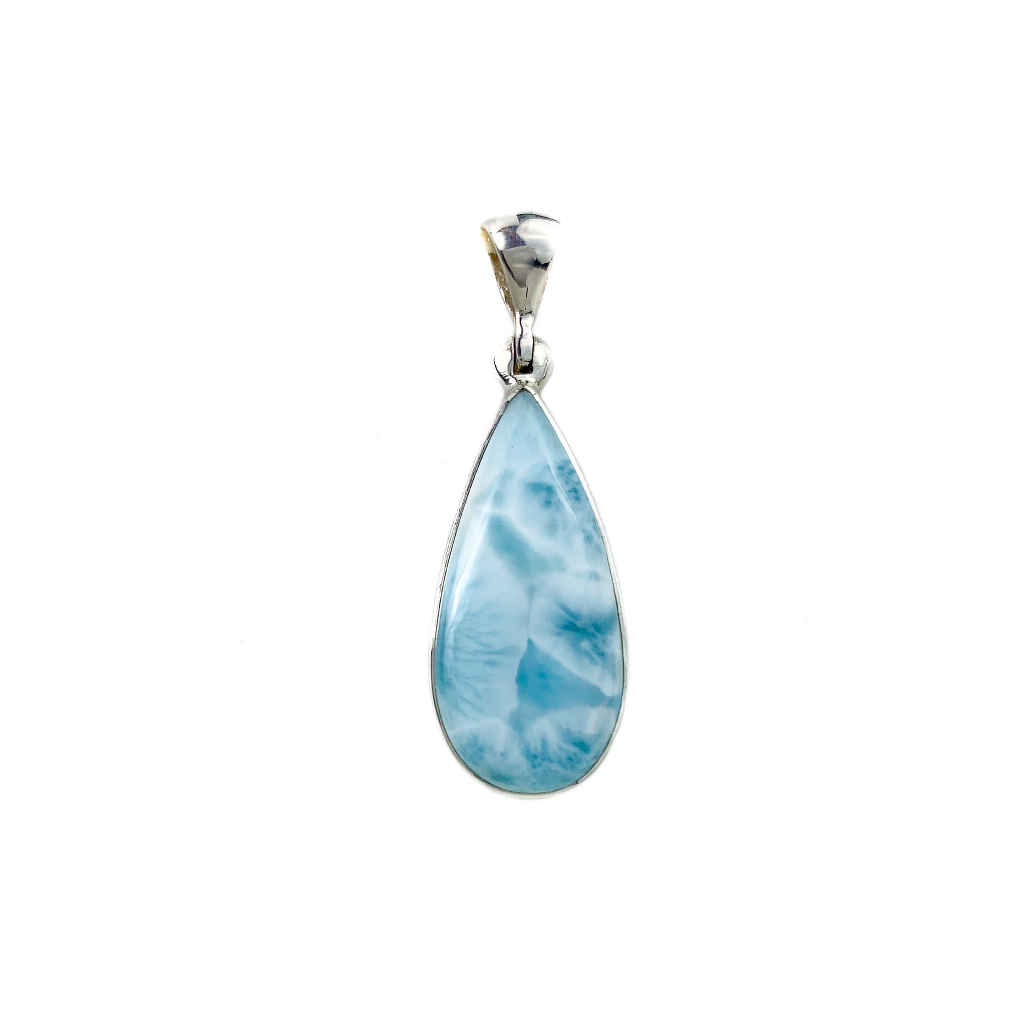 Larimar Pendant in Sterling Silver