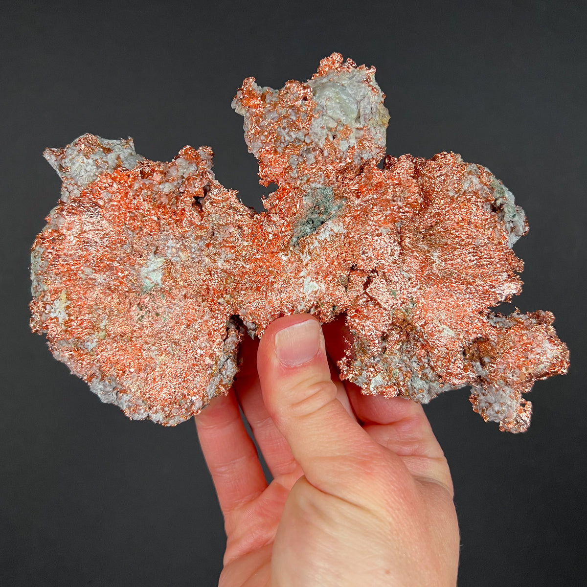 Native Copper Specimen Upper Peninsula, Michigan