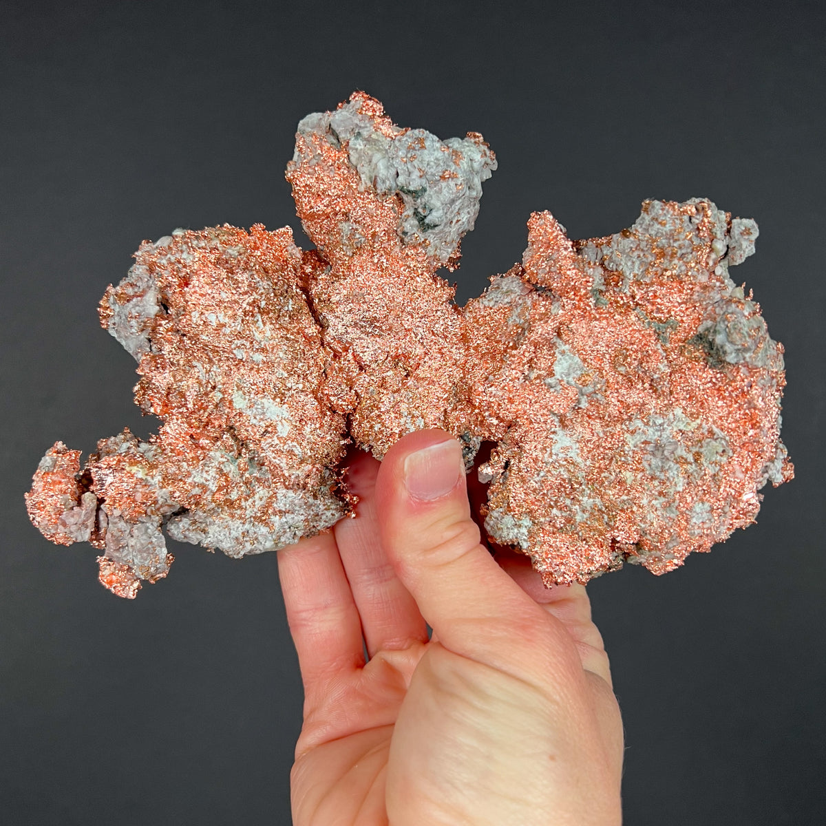 Crystalline Copper Specimen