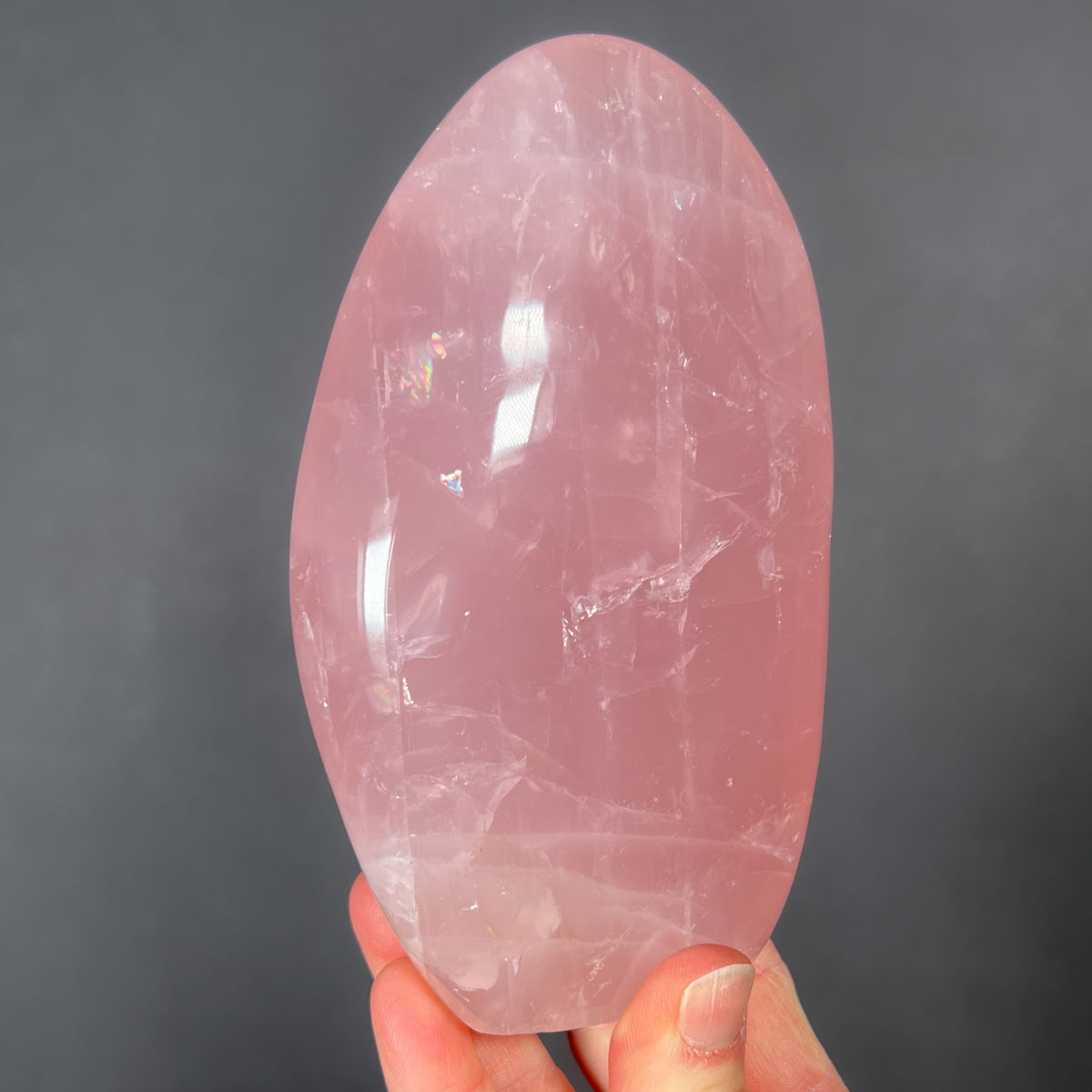 Pink Rose Quartz from Madagascar