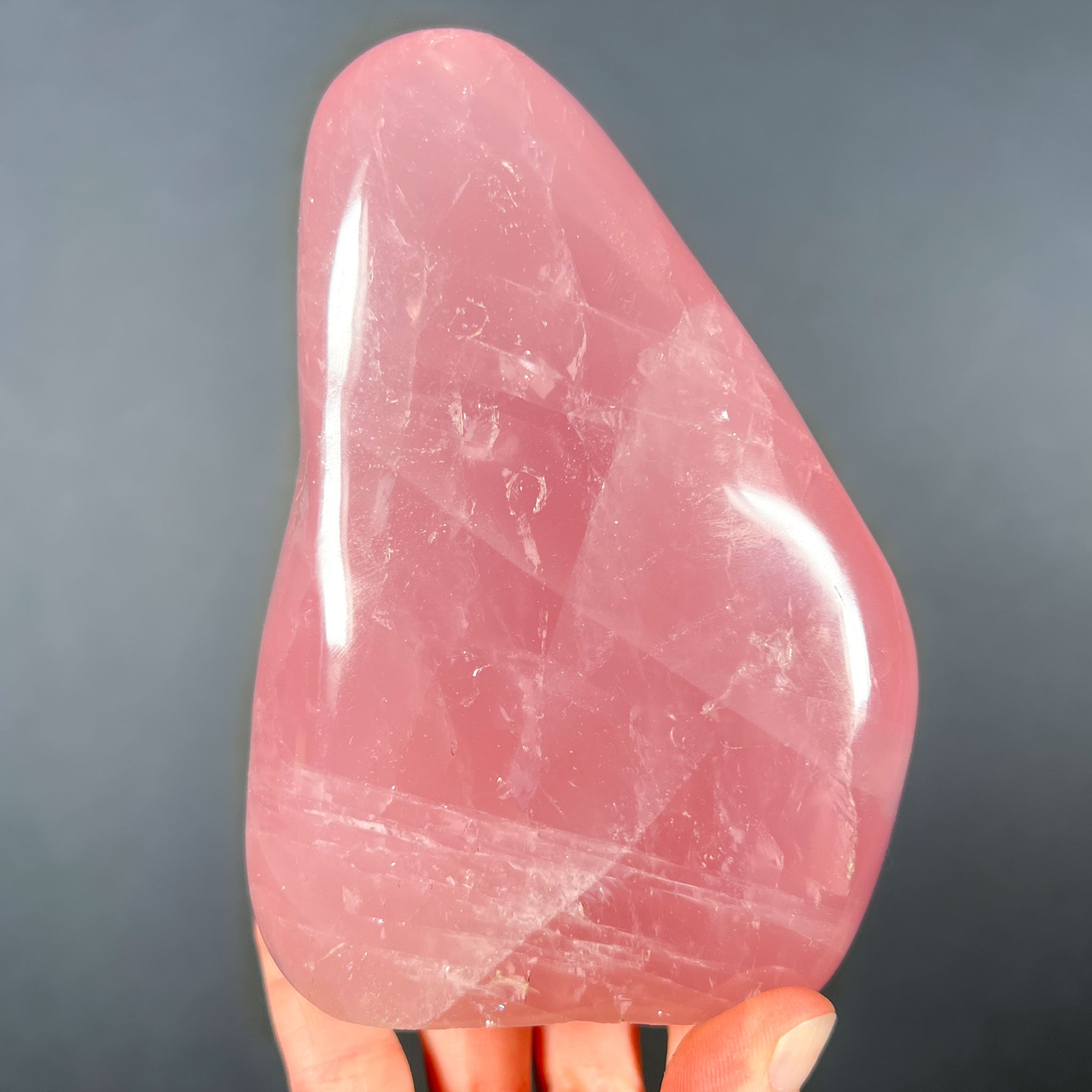 Rose Quartz Polished Stone