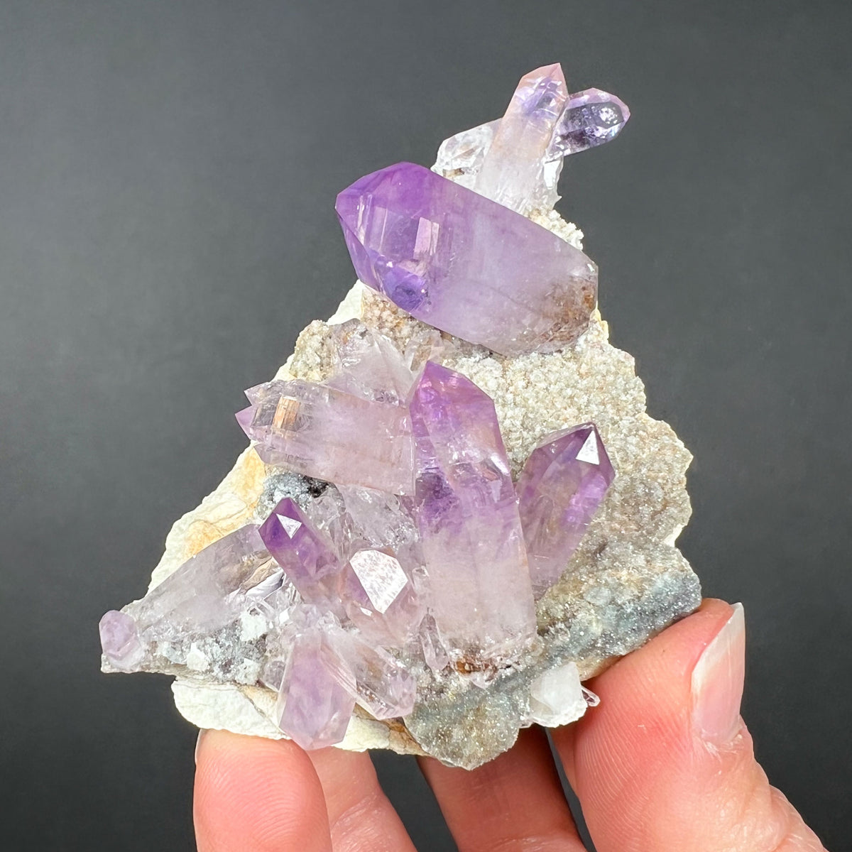 Purple Amethyst from Veracruz Mexico