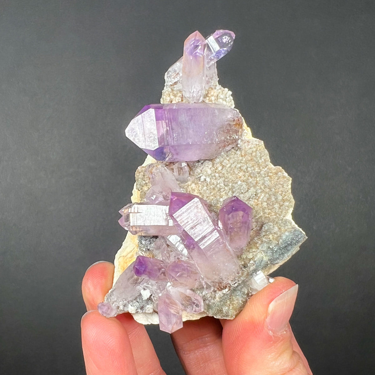 Natural Amethyst Crystals from Veracruz Mexico
