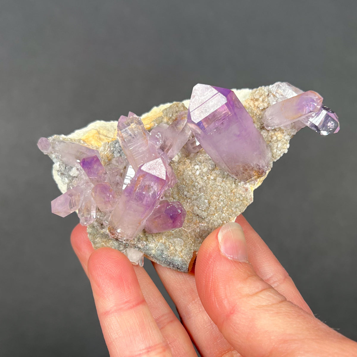Purple Amethyst Crystals Mexico